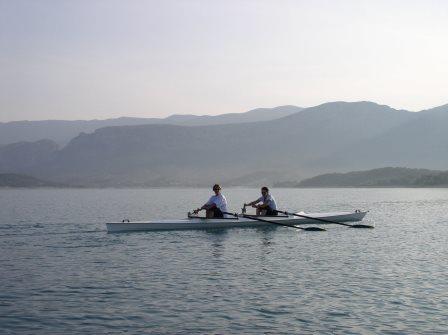 (PNRV) Aviron sur le lac de Sainte-Croix-du-Verdon